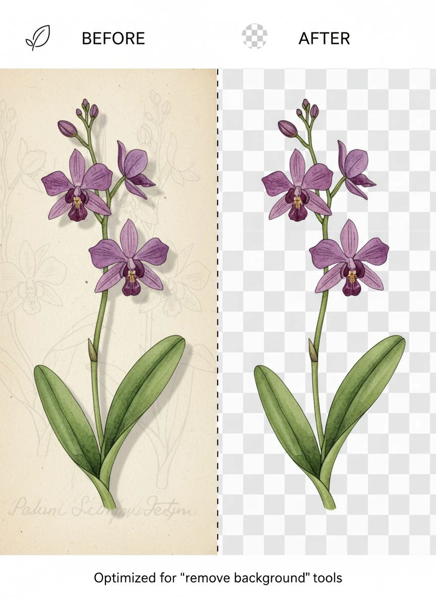 background removal for botany illustrations - Professional Guide